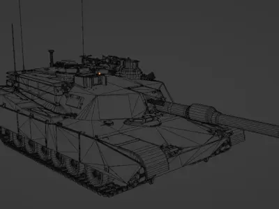 Abrams 3D model