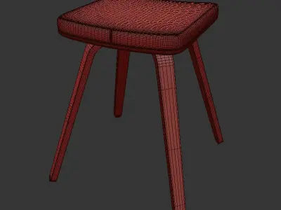 Counter Stool Free 3D model