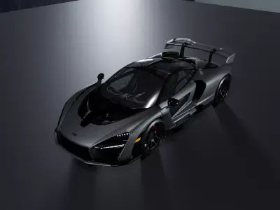 Mclaren senna 3D model