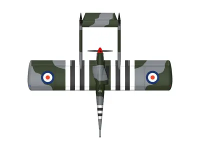 Martin-Baker Tank buster 3D model