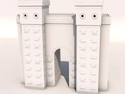 Ishtar Gate 3D model