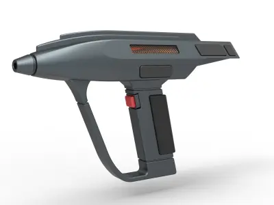 Romulan Phaser pistol from Star Trek The Next Generation 3D model
