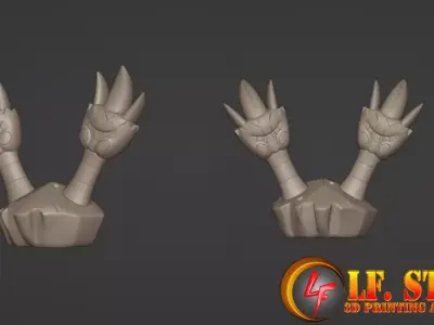 Pokemon Binacle Barbarcle 3D model