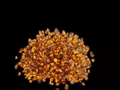 Explosion ball of fire 3D model