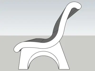 Bench 3D print model
