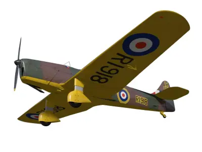 Miles M14 Magister 3D model