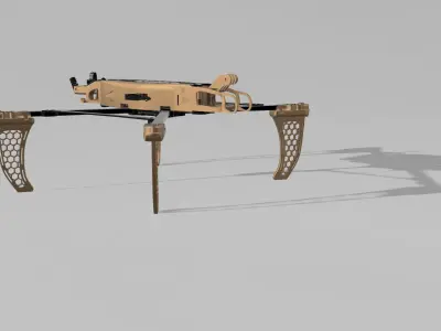 ARTAIR LONG ARM STAND CLIPON-SLIDE MARK4 10 INCH 3D print model