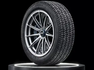 Michelin TRX 190 55 VR340 3D model