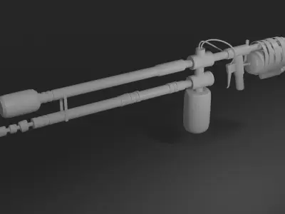 TLOU Framethrower Free 3D model