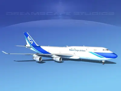 Boeing 747-8I All Nippon Cargo 3D model