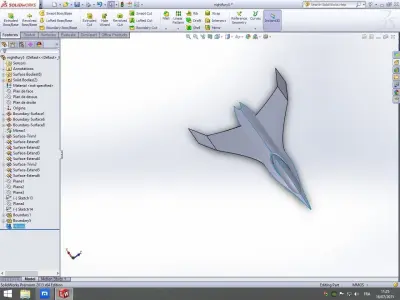 drone nightfury xSS 06 3D model