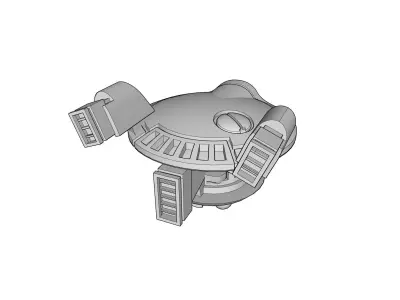 Shield Drone AC Free 3D print model