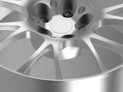 Toyota GT 86 GRMN rim 3D model