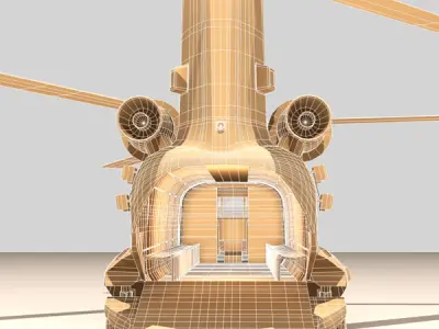 CH-47 EAF 3D model