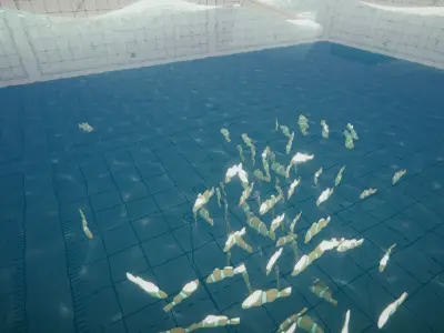 Fish Pack Low-poly 3D model