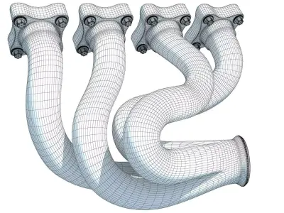 Exhaust Manifold System 3D model