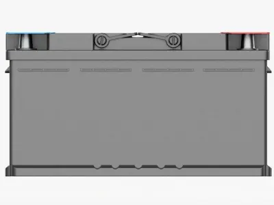 Car battery 03 3D model