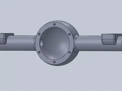 Rear axle Free 3D print model