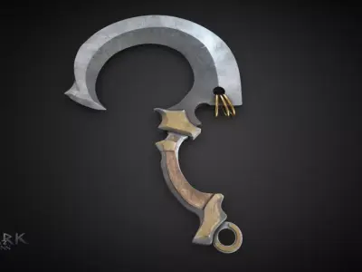 Halfmoon the Meat Hook 3D model