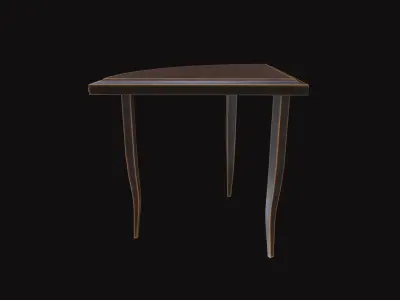 Medieval Furniture V06 Low-poly 3D model