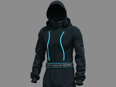 Jumpsuit  3D model