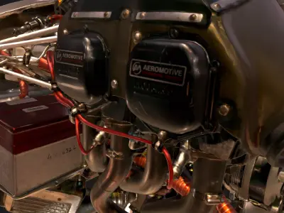 Engine scanned 3d models 3D model