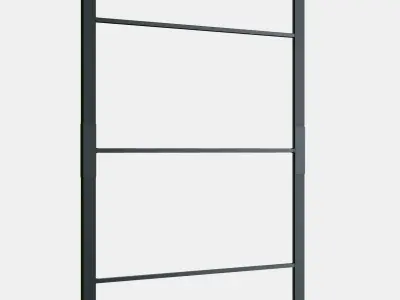 SKYTTA Sliding door frame 6 Low-poly 3D model