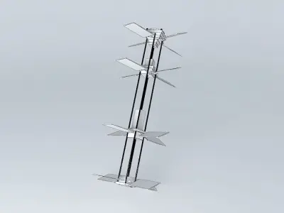 Space Recharge Station Free 3D model