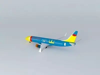 Royal Airways Boeing 737 800 at Tenerife Sur Airport Free 3D model