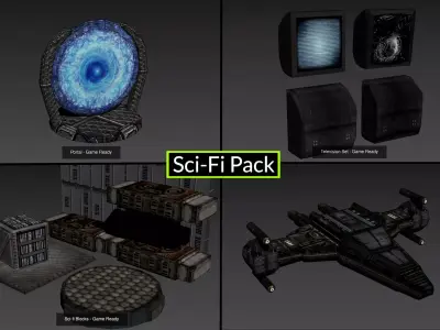 Scifi Pack - Game Ready