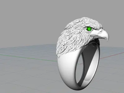 EAGLE RING 3D model
