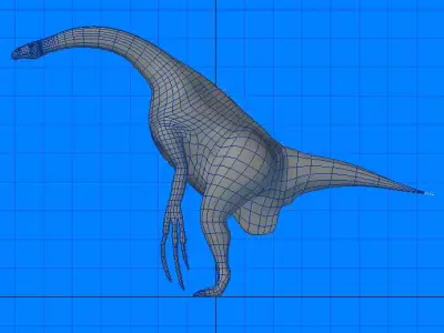 Therizinosaurus Dinosaur 3D model