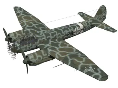 Junkers Ju 88 A-6 3D model