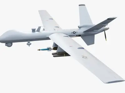 MQ-9 Reaper 3D model buy