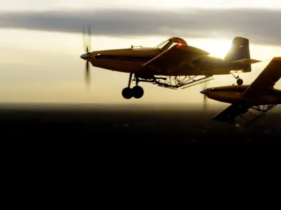 Crop Duster Plane 3D model