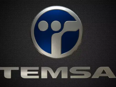 temsa logo 3D model