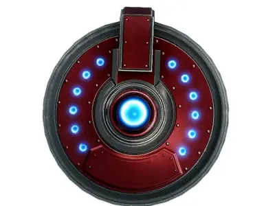 Sci-fi mine 1 low poly Low-poly 3D model