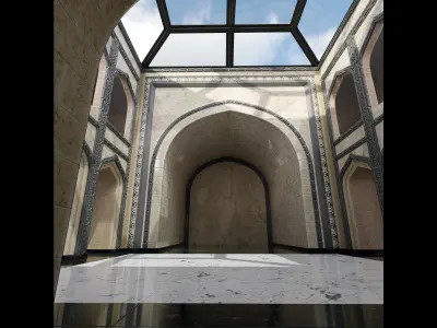 historic palaces 3D model