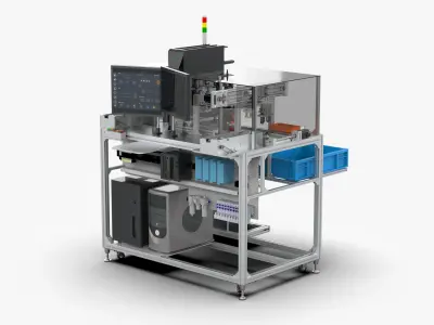 Marking Visual Inspection all-in-one Machine 3D model