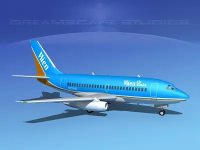 Boeing 737-100 WeinAir 3D model
