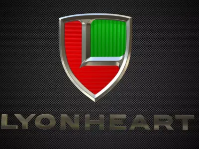lyonheart logo 3D model