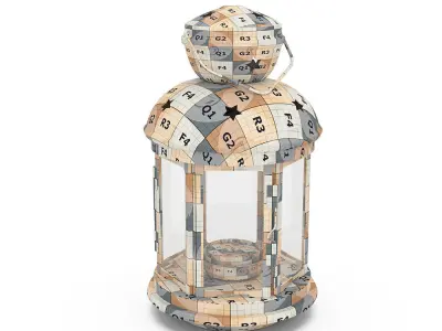 Rothera Lantern Free 3D model