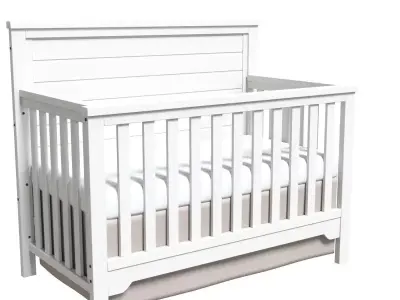 Crib Bambibaby Free 3D model
