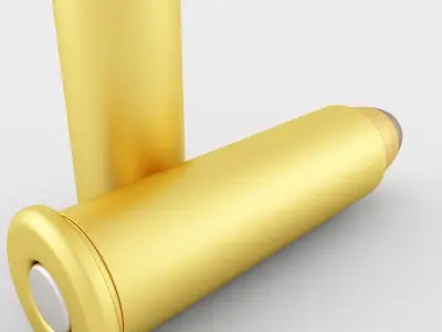 357 Magnum Cartridge 3D model