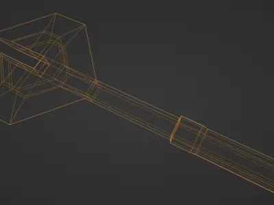 18 Weapons - Dwarf Free low-poly 3D model