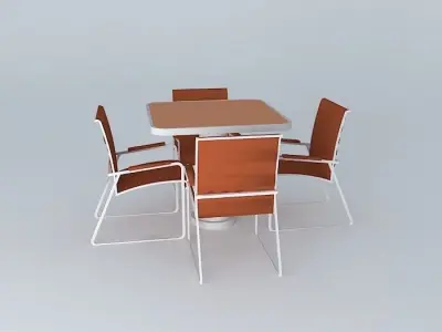 Hindenburg lounge set Free 3D model