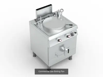 Commercial Kitchen Equipment 3D Model Collection