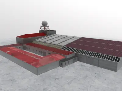 LBSF Heli Air Low-poly 3D model