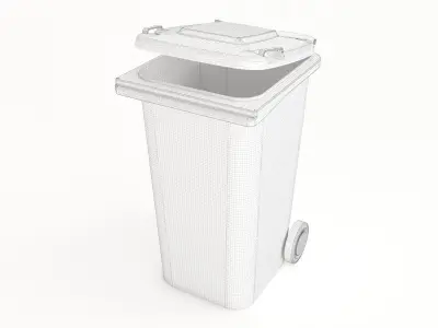Trash can 17 3D model