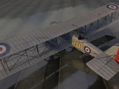 Boulton Paul Overstrand 3D model